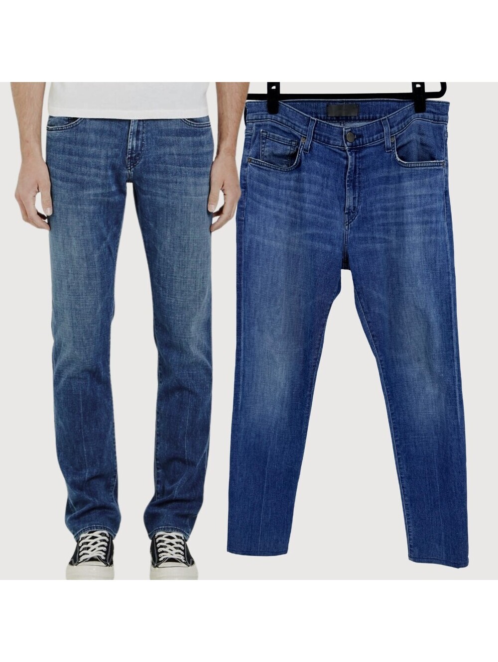 J Brand Kane Slim Straight Jeans 34 Mantaray